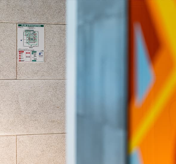 Hotel pleyel wyndham H4 securite plan evacuation