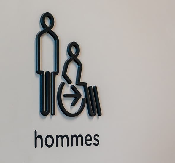 Tour The Link pictogramme toilette